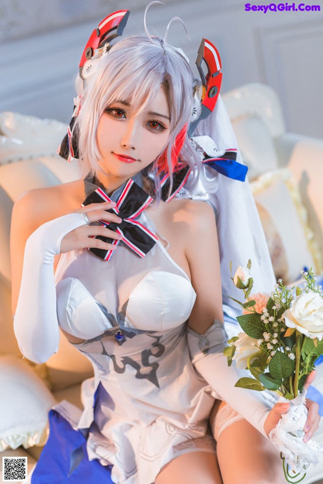 [Momoko葵葵] Prinz Eugen 欧根亲王 花嫁 Bride Ver. No.b45e4b