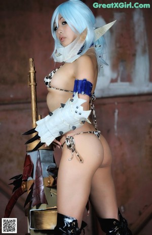 Cosplay Akiton - Lasbins Hot Memek